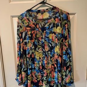 roz & ali plus size top NWT